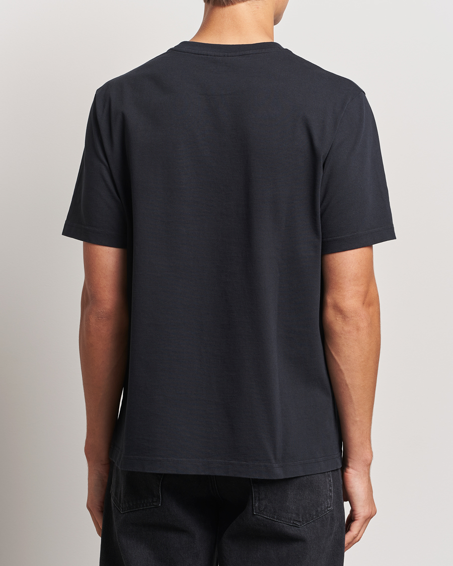 Heren | T-shirts | Maison Kitsuné | Mini Handwriting T-shirt Black