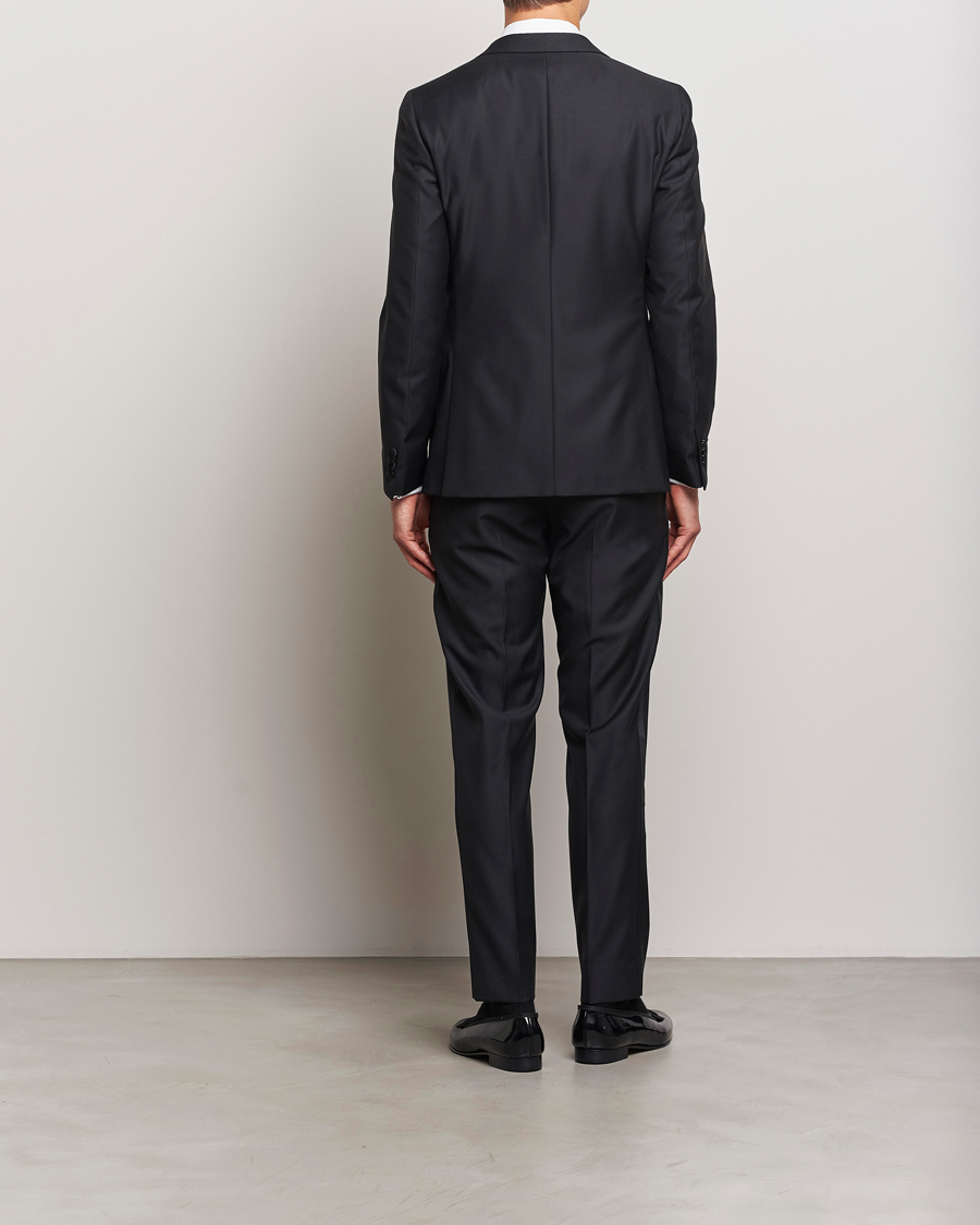 Heren | Pakken | Boglioli | Milano Single Breasted Tuxedo Black