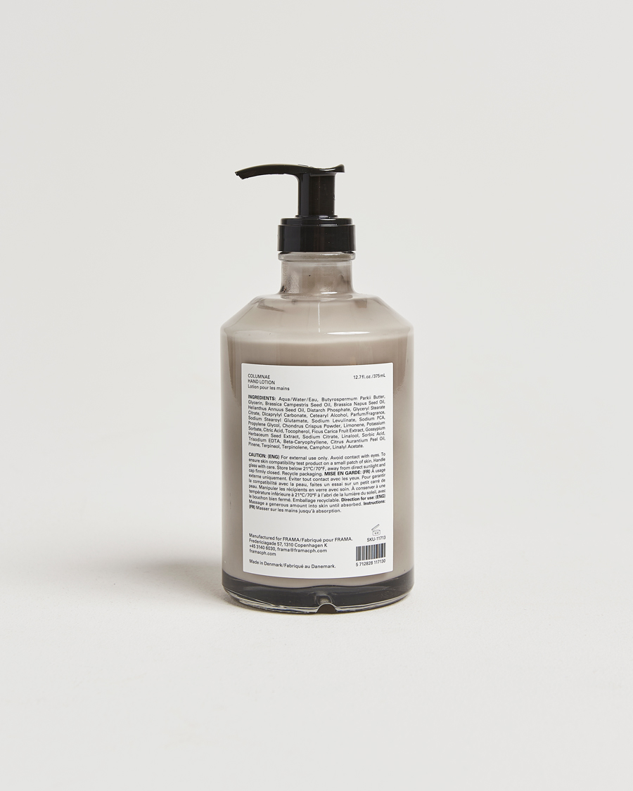 Heren | Huidverzorging | Frama | Columnae Hand Lotion 375ml