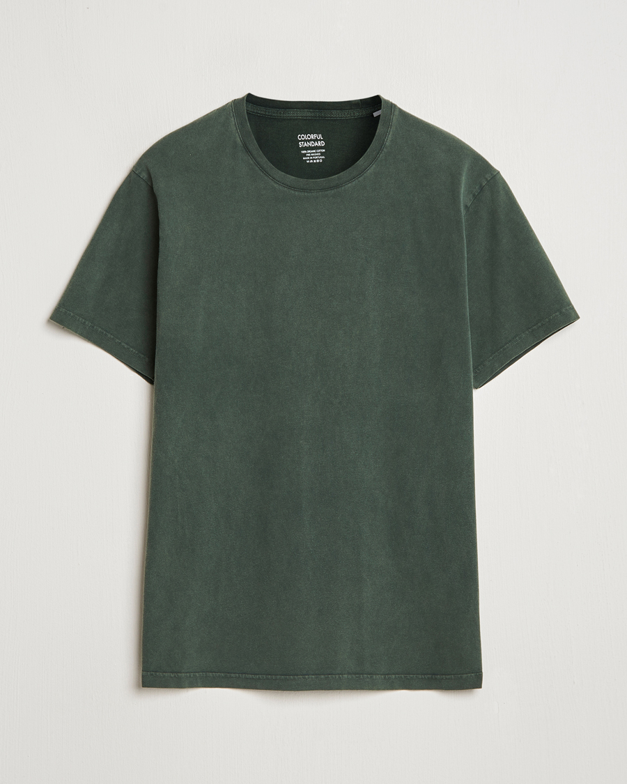 Heren | T-shirts | Colorful Standard | Classic Organic T-Shirt Midnight Forest