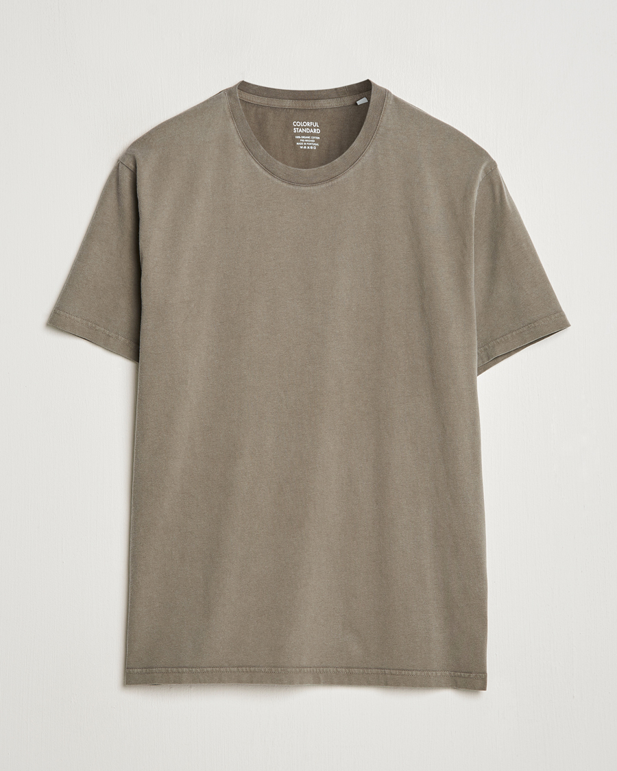 Heren | T-shirts | Colorful Standard | Classic Organic T-Shirt Misty Brown