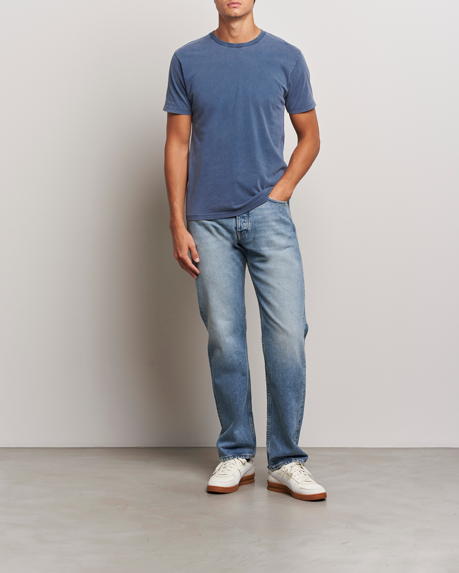 Heren | T-shirts | Colorful Standard | Classic Organic T-Shirt Neptune Blue