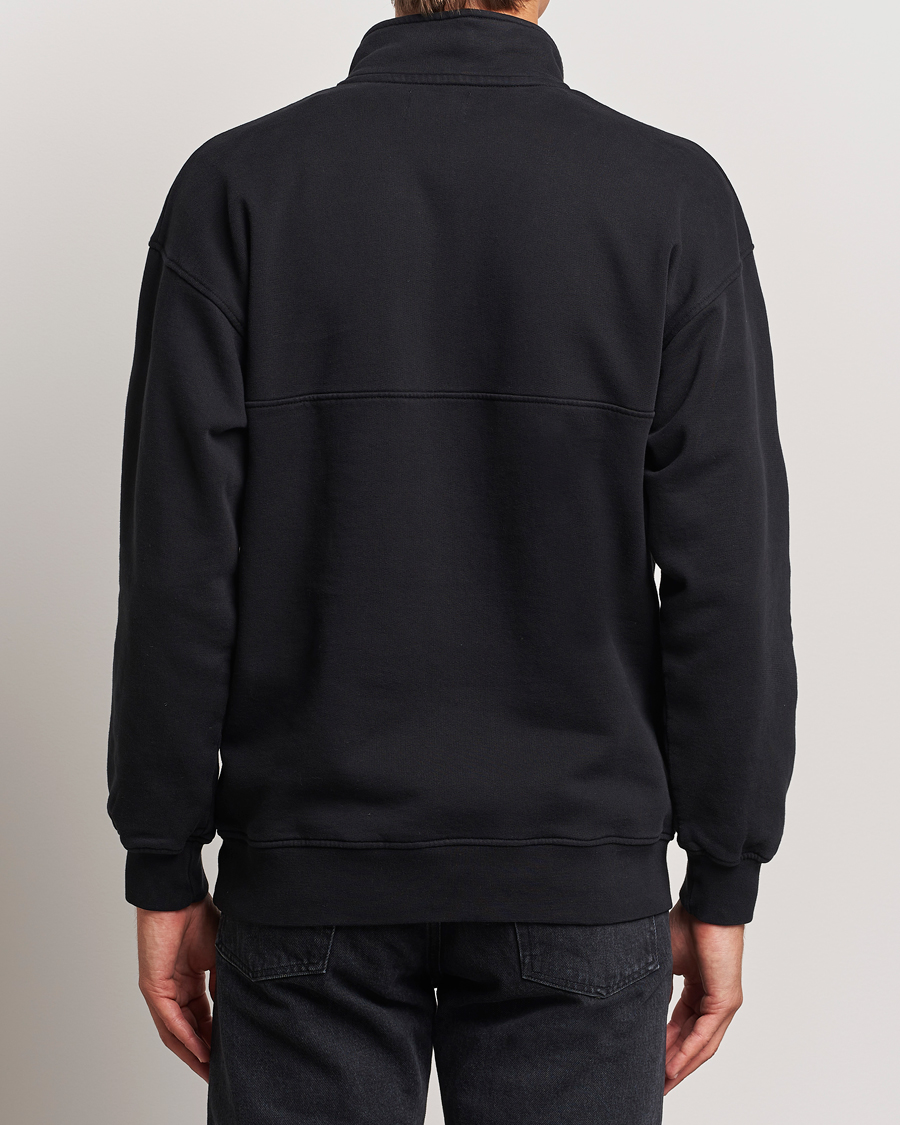 Heren | Truien | Colorful Standard | Classic Organic Half-Zip Deep Black