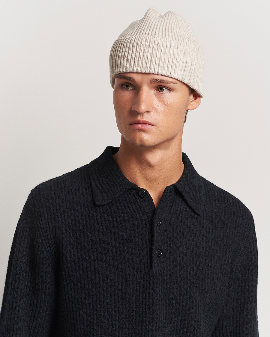 Heren | Mutsen | Colorful Standard | Merino Wool Beanie Ivory White