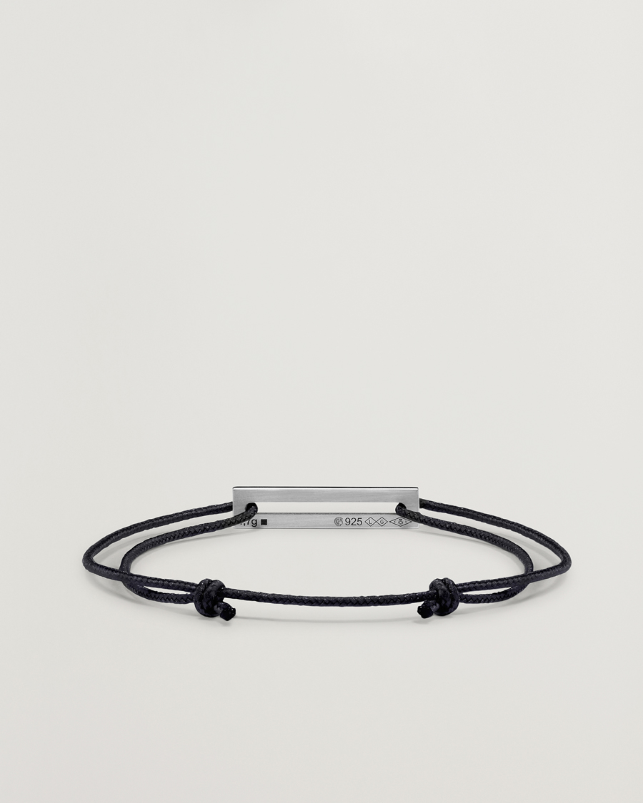 Heren | Sieraden | LE GRAMME | Lacquered Cord Bracelet Green