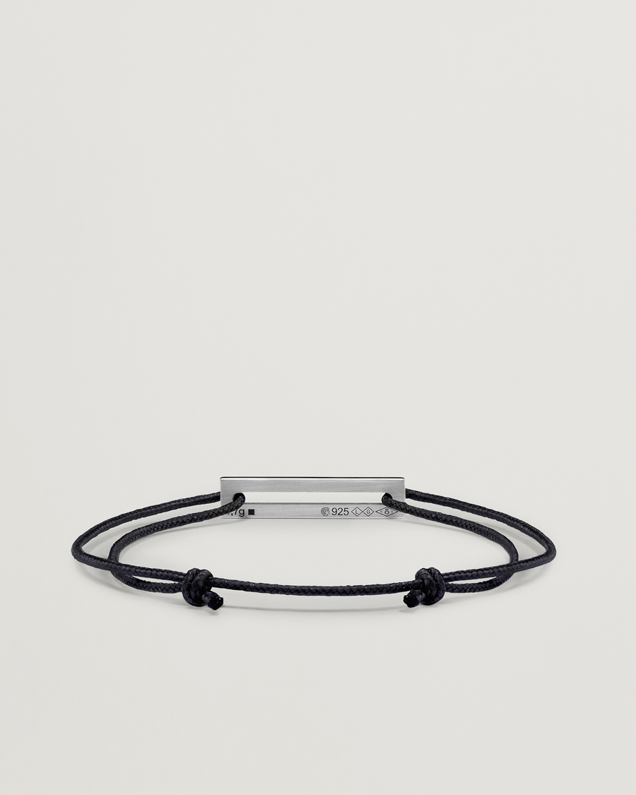 Heren | Sieraden | LE GRAMME | Lacquered Cord Bracelet Red