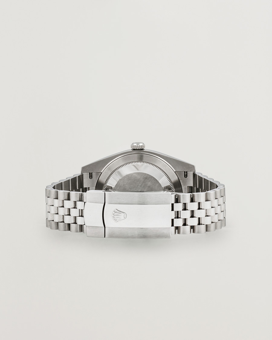 Heren | Rolex Pre-Owned Datejust 41 126334 Silver | Rolex Pre-Owned | Datejust 41 126334 Silver