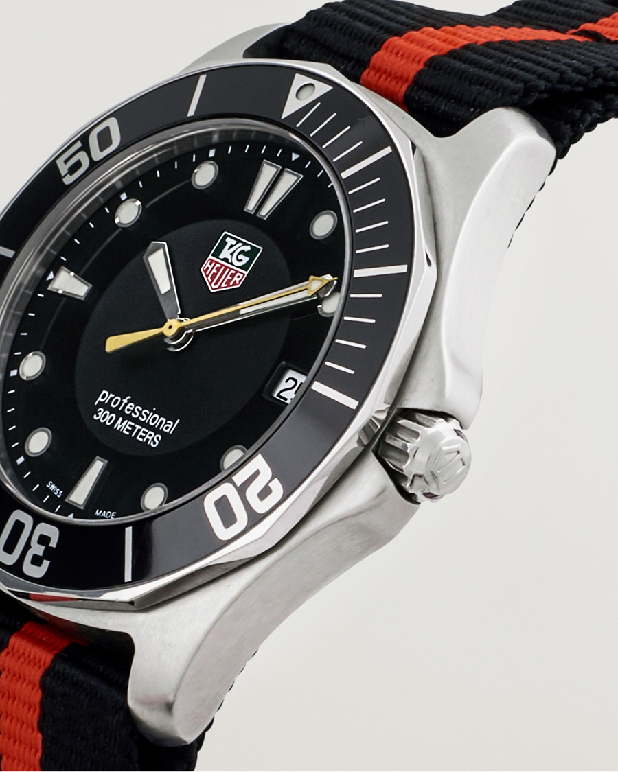 Heren | Tag Heuer Pre-Owned Aquaracer WAB1110 Silver | Tag Heuer Pre-Owned | Aquaracer WAB1110 Silver