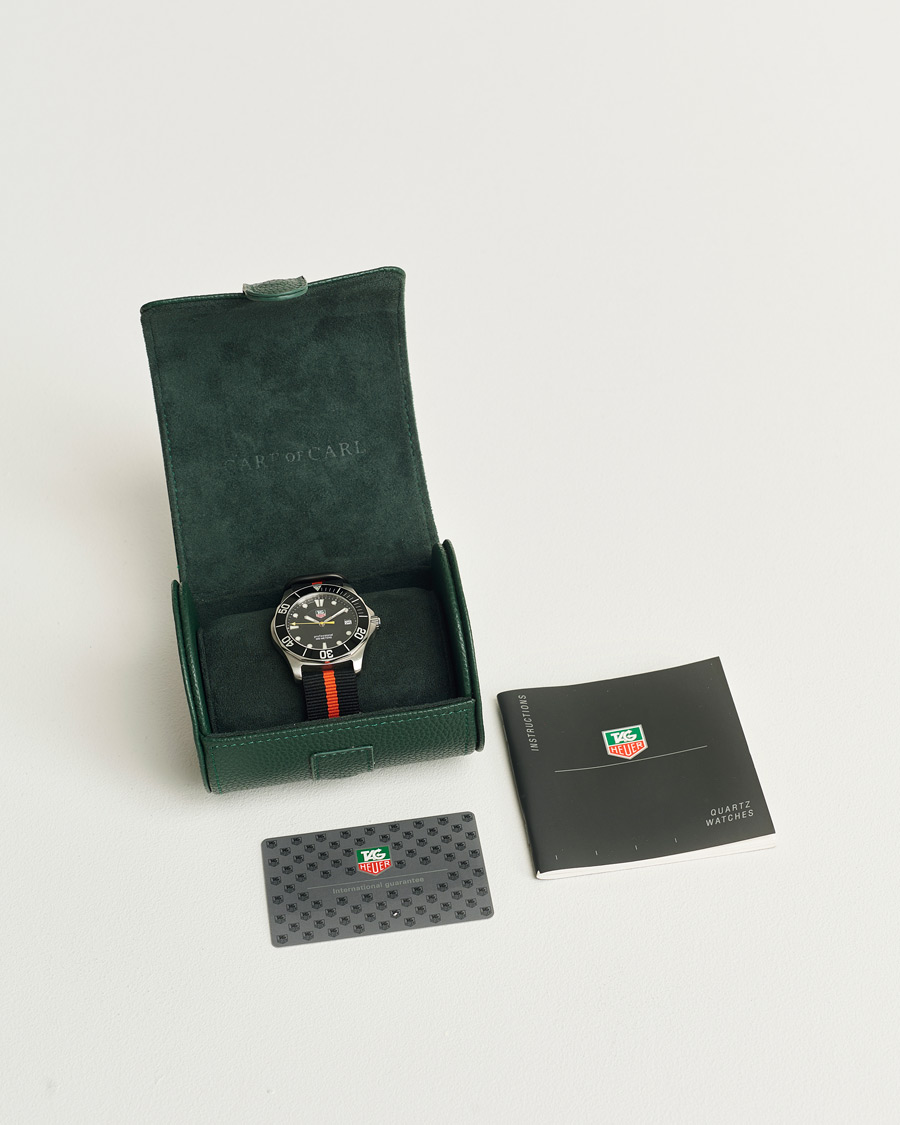 Heren | Tag Heuer Pre-Owned Aquaracer WAB1110 Silver | Tag Heuer Pre-Owned | Aquaracer WAB1110 Silver