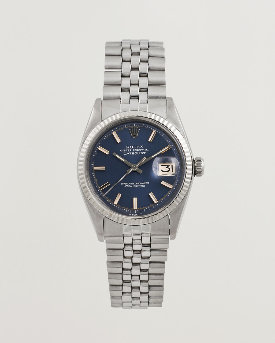 Heren | Rolex Pre-Owned Datejust 1601 Silver | Rolex Pre-Owned | Datejust 1601 Silver