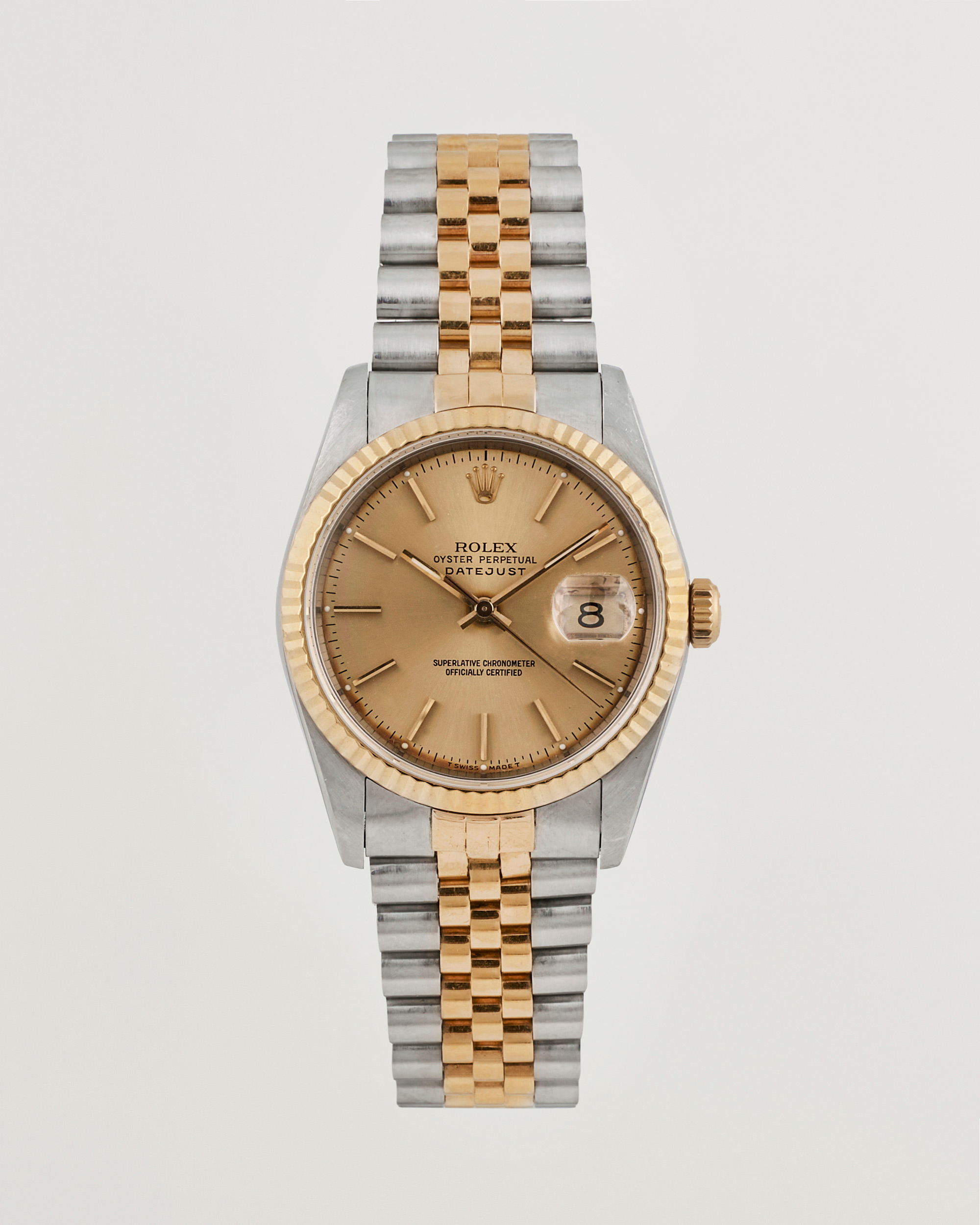 Heren | Rolex Pre-Owned Datejust G/S 16233 Silver | Rolex Pre-Owned | Datejust G/S 16233 Silver
