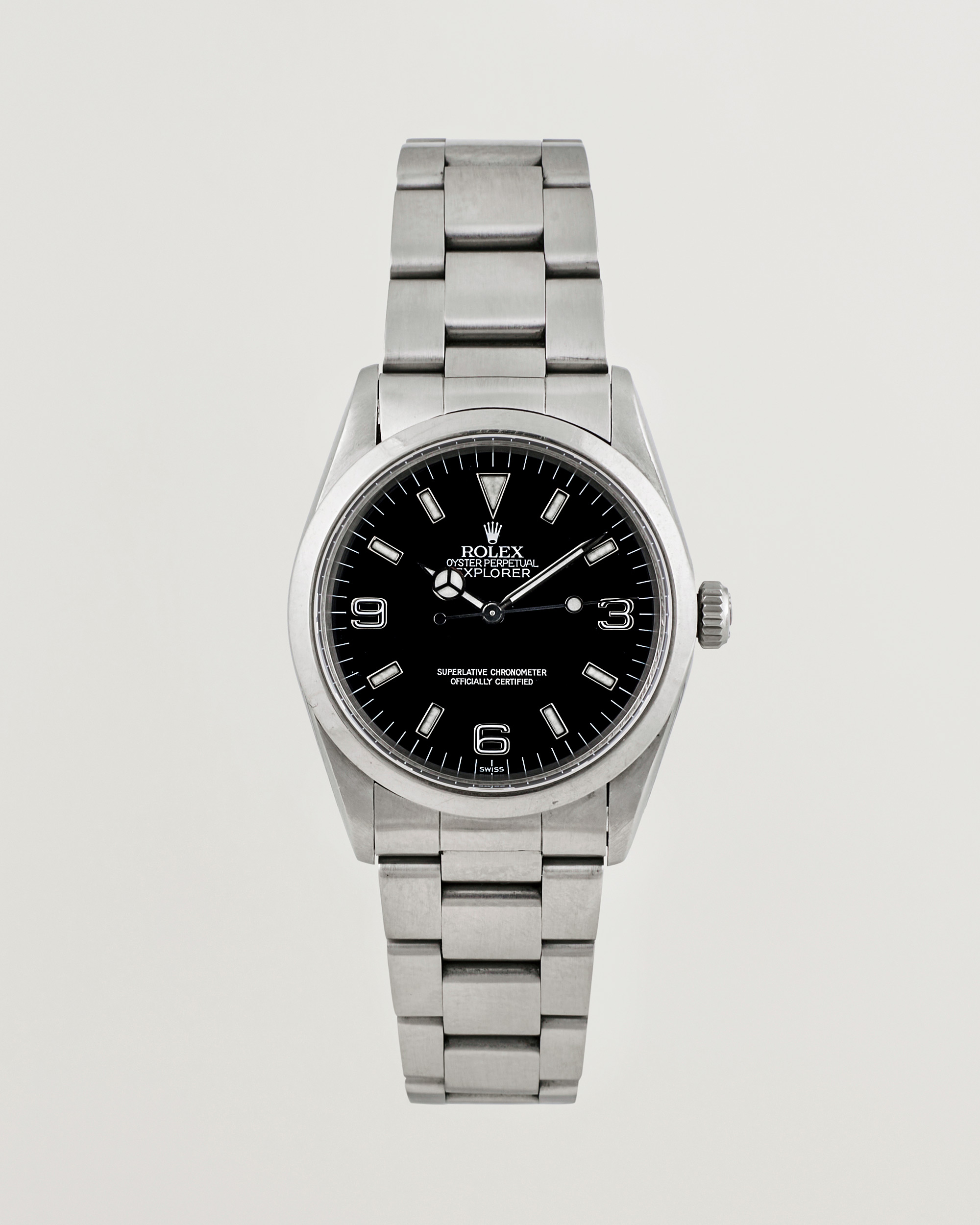 Heren | Rolex Pre-Owned Explorer 14270 Silver | Rolex Pre-Owned | Explorer 14270 Silver