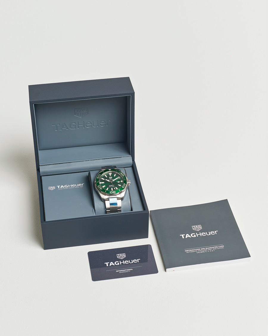 Heren | Tag Heuer Pre-Owned Aquaracer 300M Caliber 5 Silver | Tag Heuer Pre-Owned | Aquaracer 300M Caliber 5 Silver