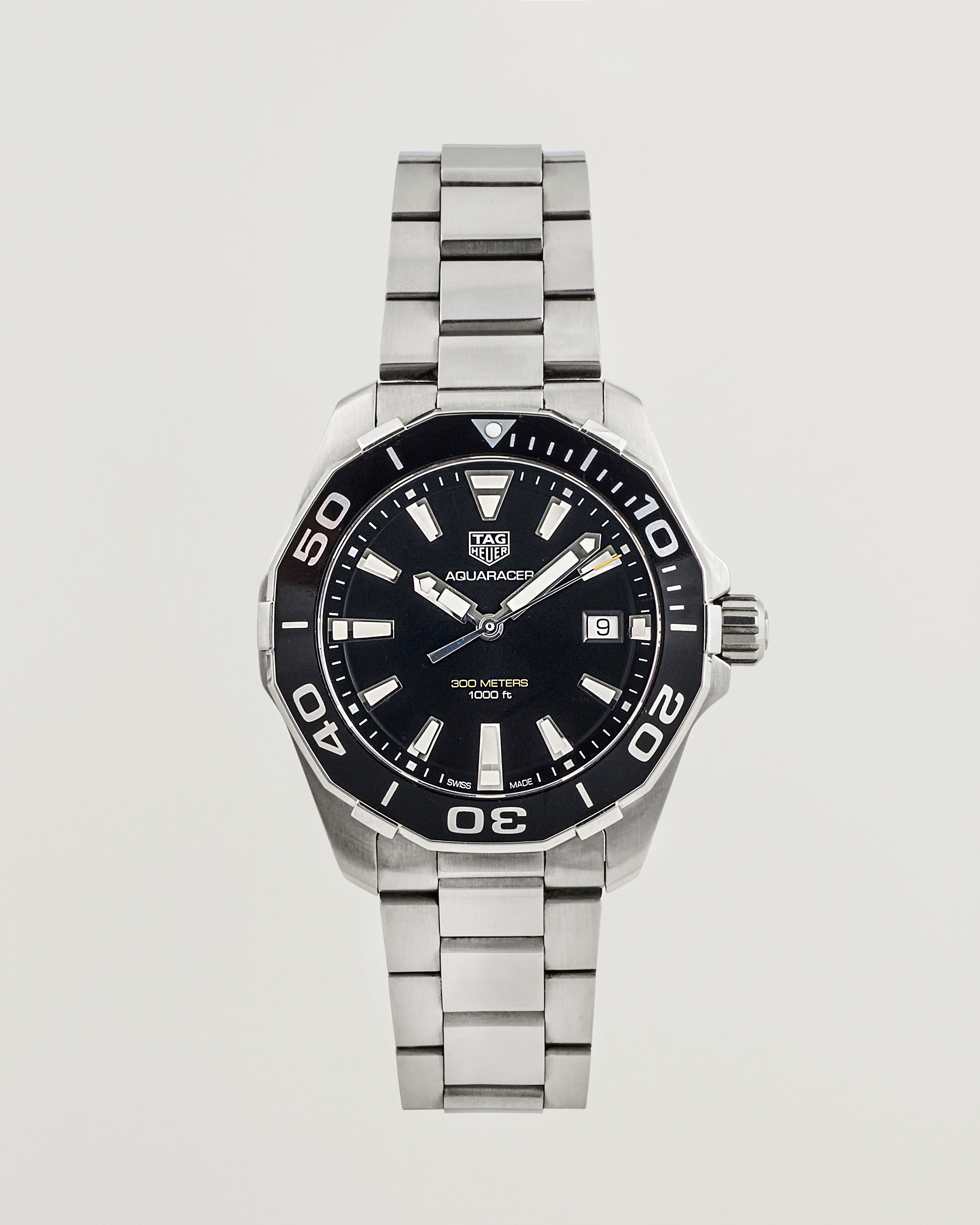 Heren | Tag Heuer Pre-Owned Aquaracer 300M Silver | Tag Heuer Pre-Owned | Aquaracer 300M Silver
