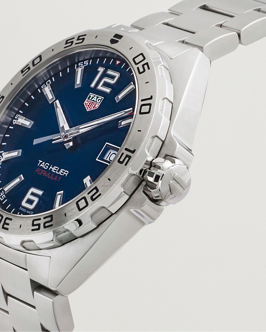 Heren | Tag Heuer Pre-Owned Formula 1 WAZ1118 Silver | Tag Heuer Pre-Owned | Formula 1 WAZ1118 Silver