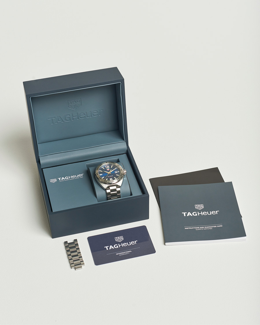 Heren | Tag Heuer Pre-Owned Formula 1 WAZ1118 Silver | Tag Heuer Pre-Owned | Formula 1 WAZ1118 Silver