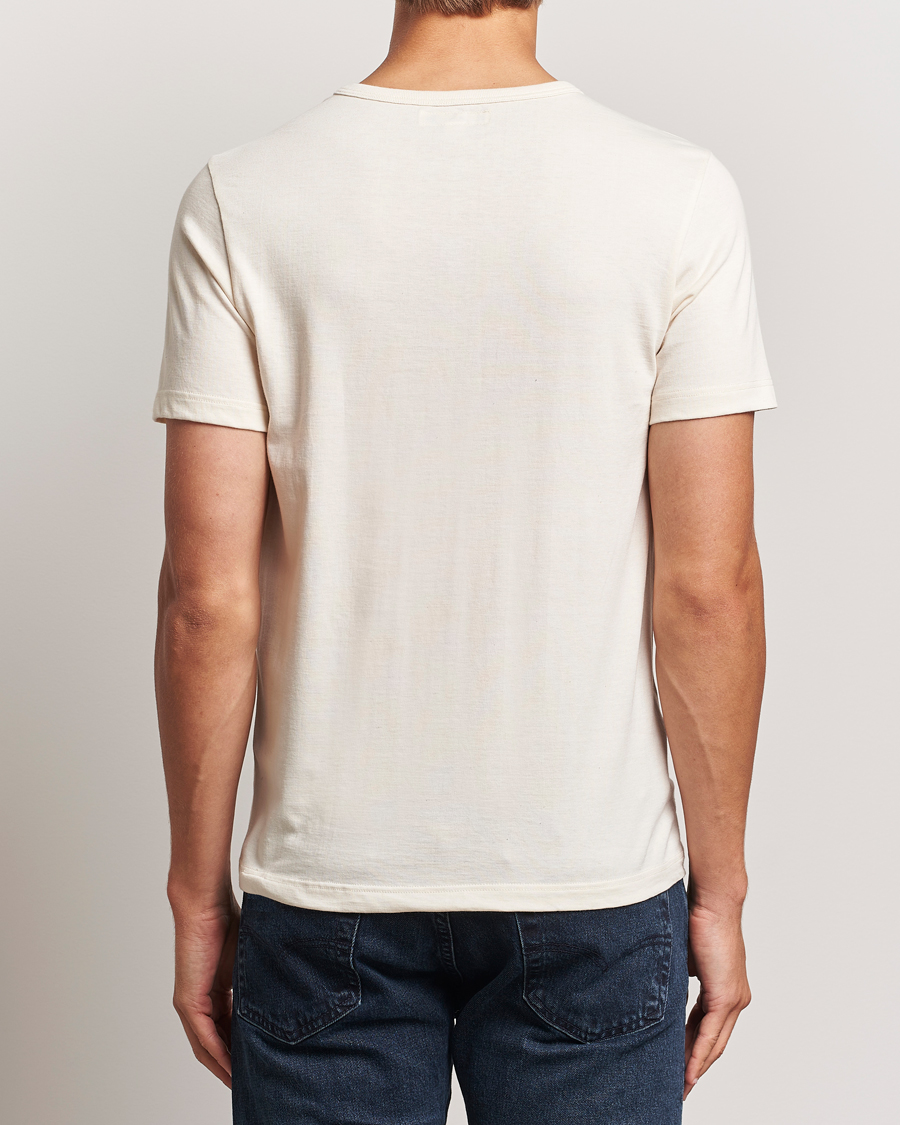 Heren | T-shirts | Merz b. Schwanen | 1950s Classic Loopwheeled T-shirt Nature