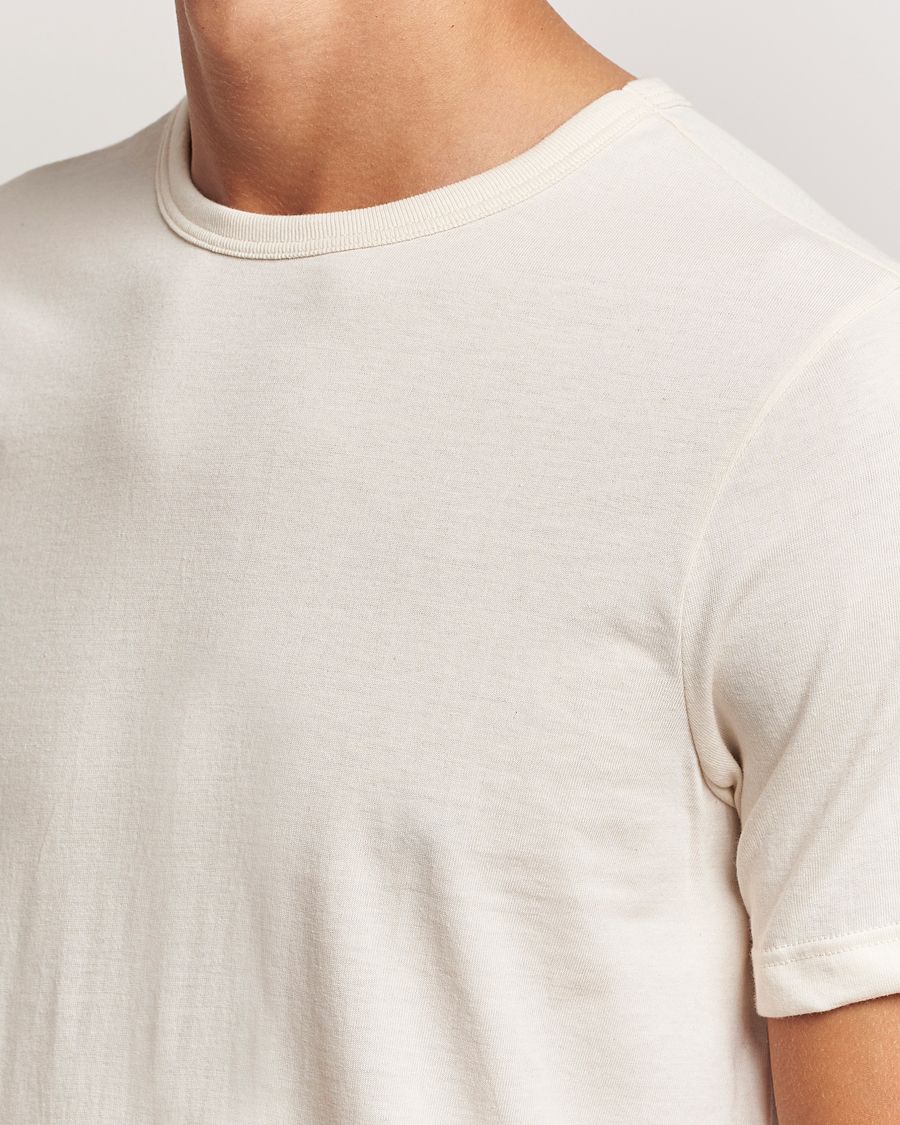 Heren | T-shirts | Merz b. Schwanen | 1950s Classic Loopwheeled Nature