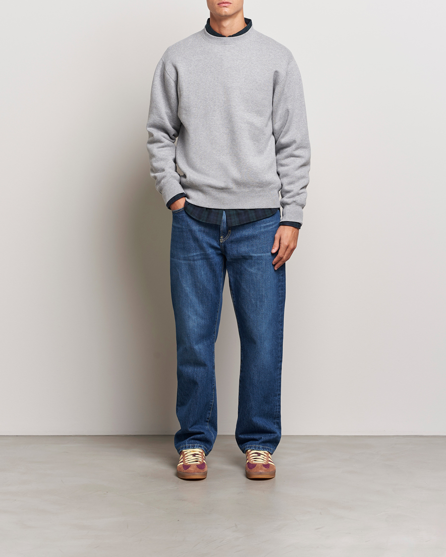 Heren | Truien | BEAMS PLUS | Japanese Cotton Sweatshirt Grey