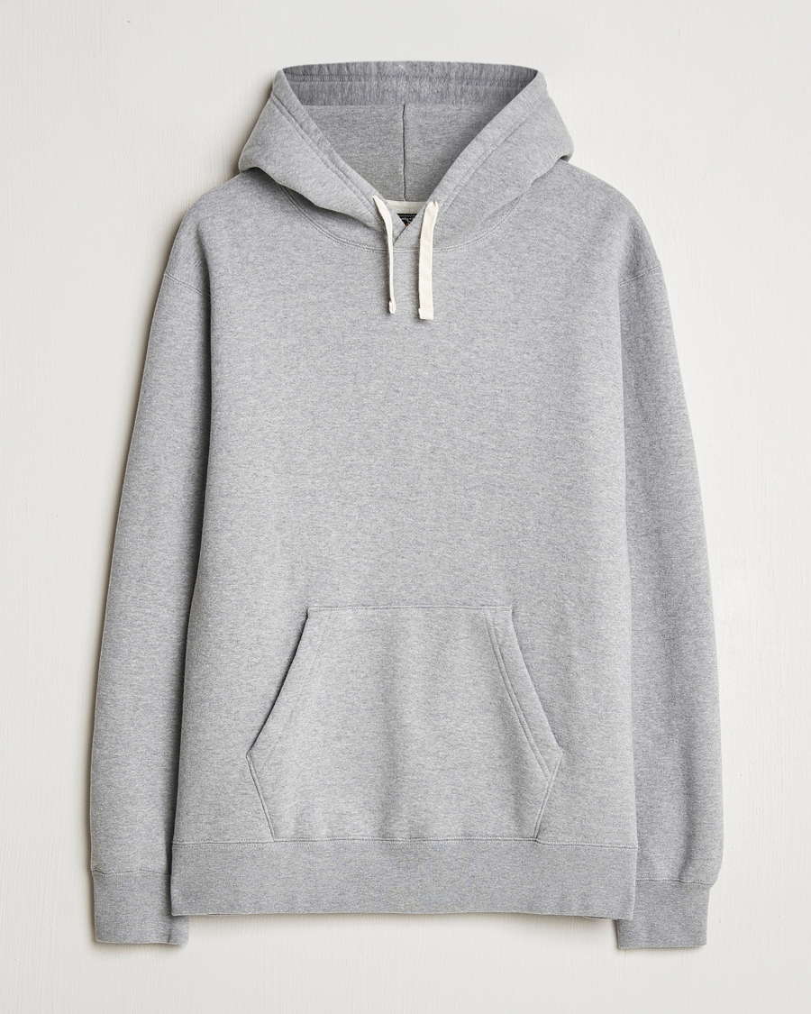 Heren | Truien | BEAMS PLUS | Japanese Cotton Hoodie Grey
