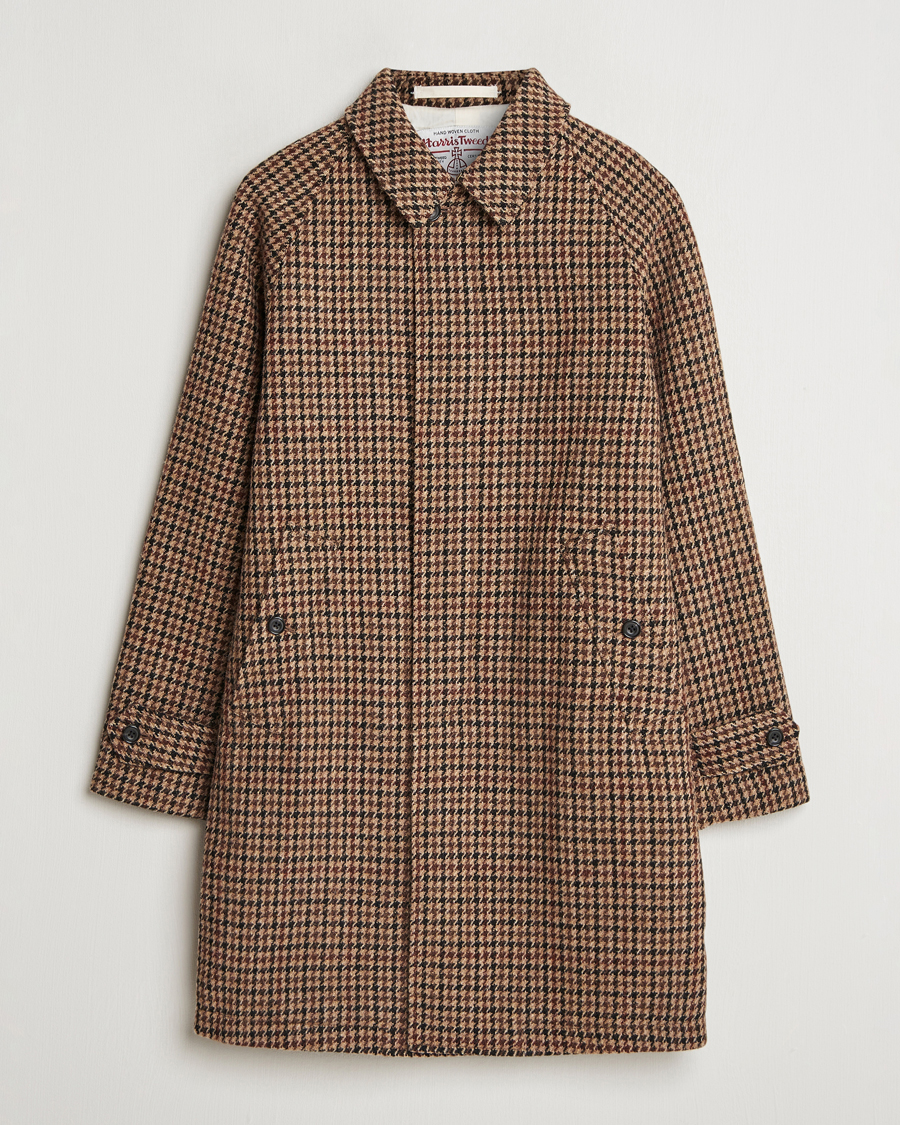 Heren | Jassen | BEAMS PLUS | Balmacaan Tweed Coat Gun Club Check