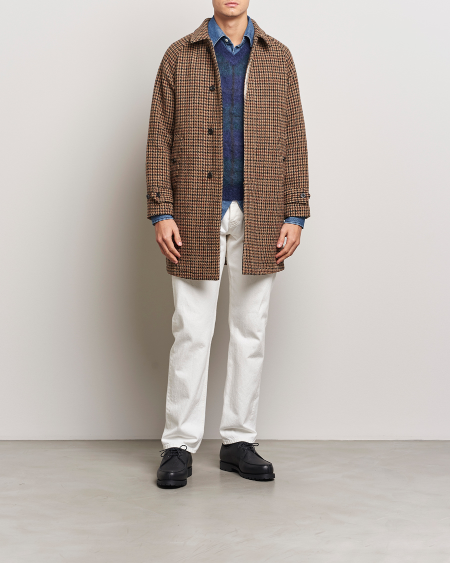 Heren | Jassen | BEAMS PLUS | Balmacaan Tweed Coat Gun Club Check