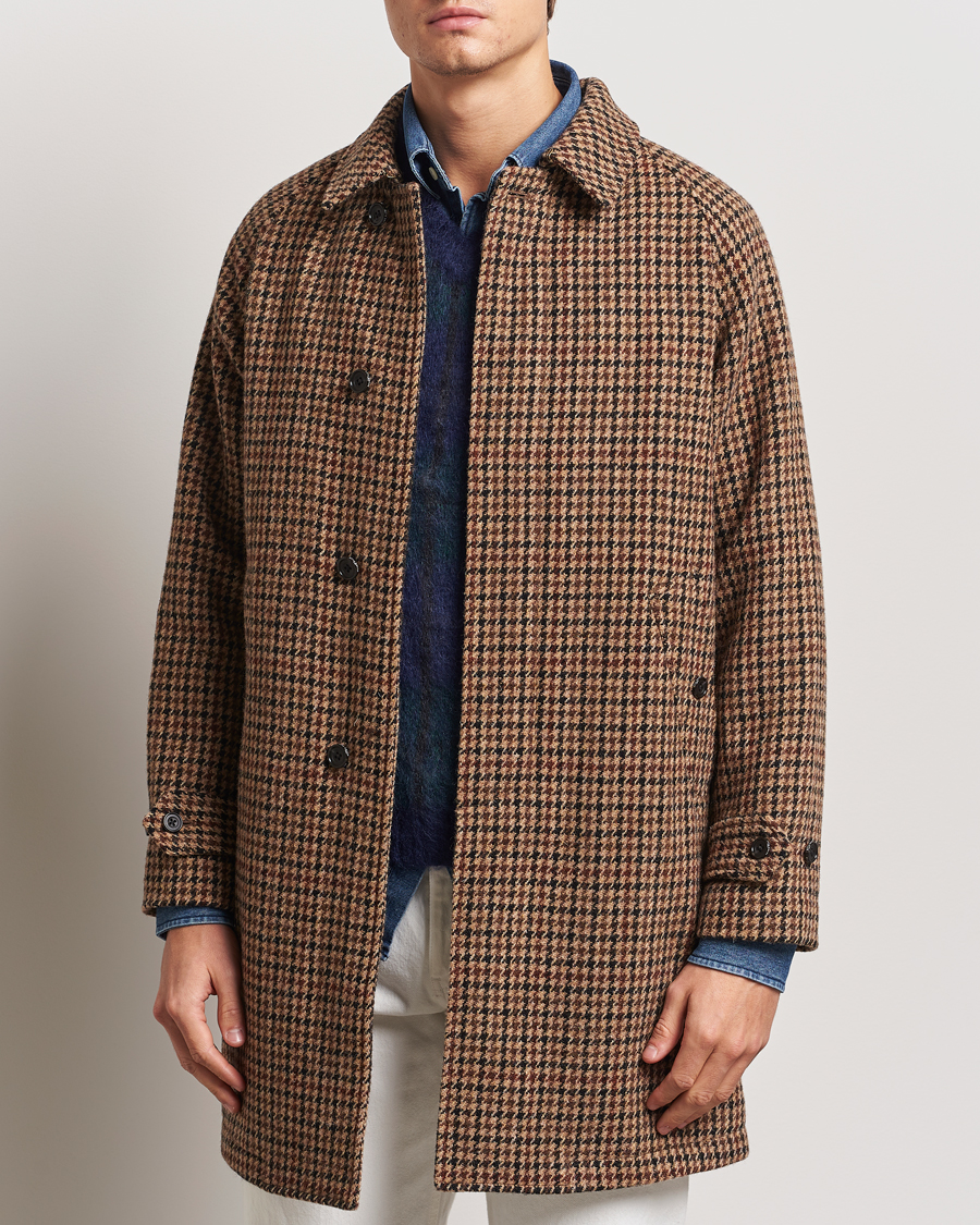 Heren | Jassen | BEAMS PLUS | Balmacaan Tweed Coat Gun Club Check