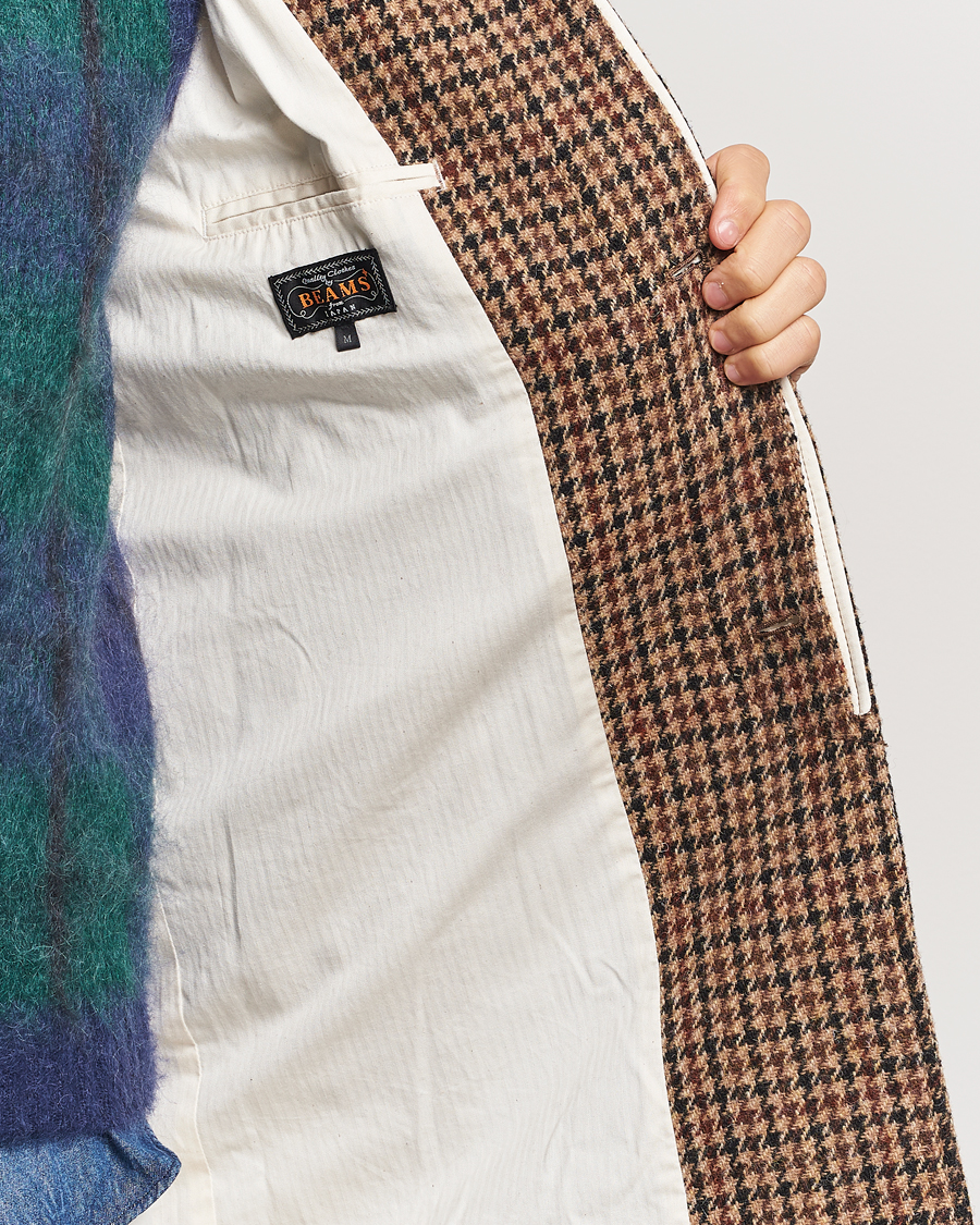 Heren | Jassen | BEAMS PLUS | Balmacaan Tweed Coat Gun Club Check