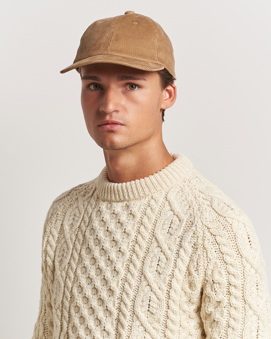 Heren | BEAMS PLUS Corduroy Cap Beige | BEAMS PLUS | Corduroy Cap Beige