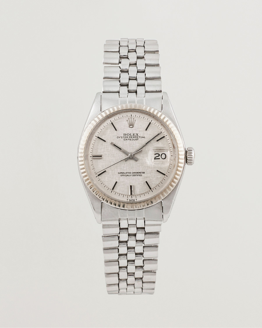 Heren | Rolex Pre-Owned Datejust 1601 Silver | Rolex Pre-Owned | Datejust 1601 Silver