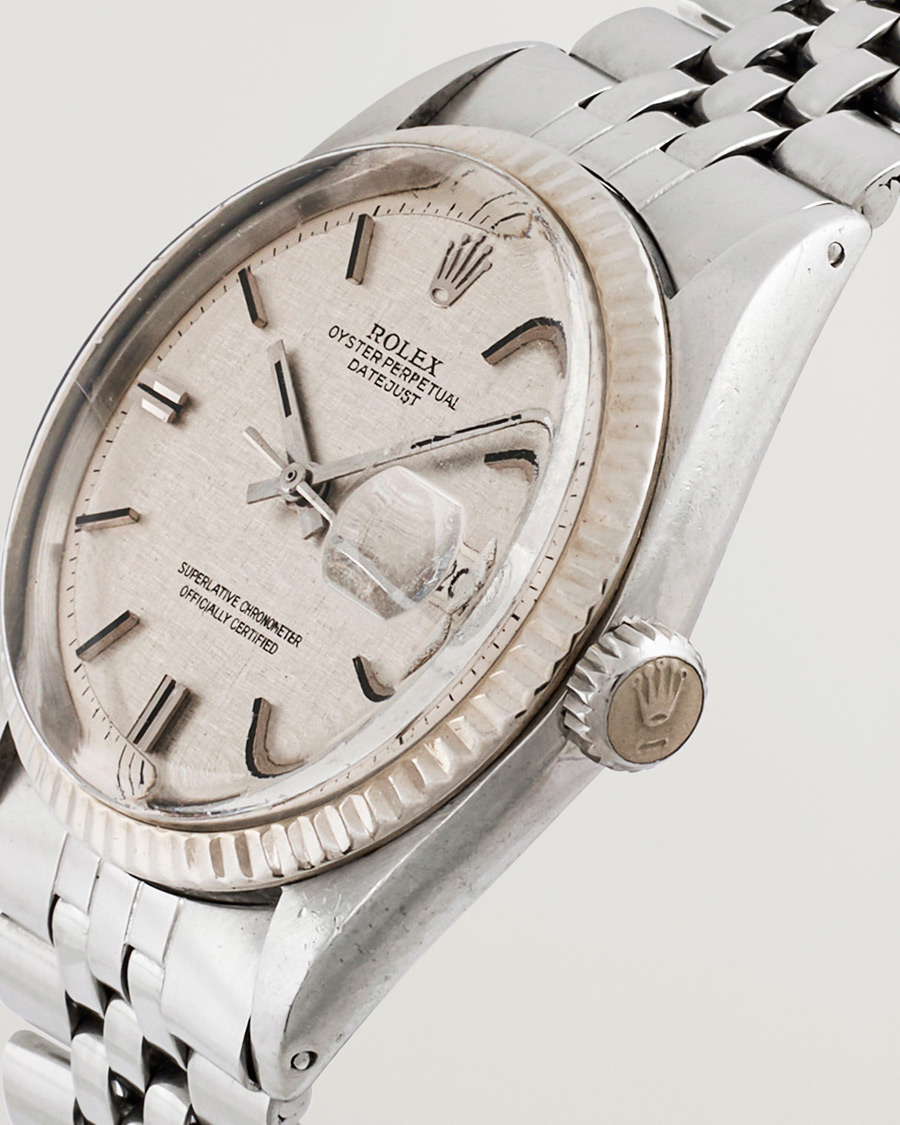 Heren | Rolex Pre-Owned Datejust 1601 Silver | Rolex Pre-Owned | Datejust 1601 Silver