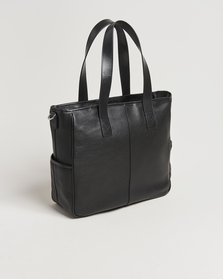Heren | Tassen | Loake 1880 | Grained Leather Tote Black
