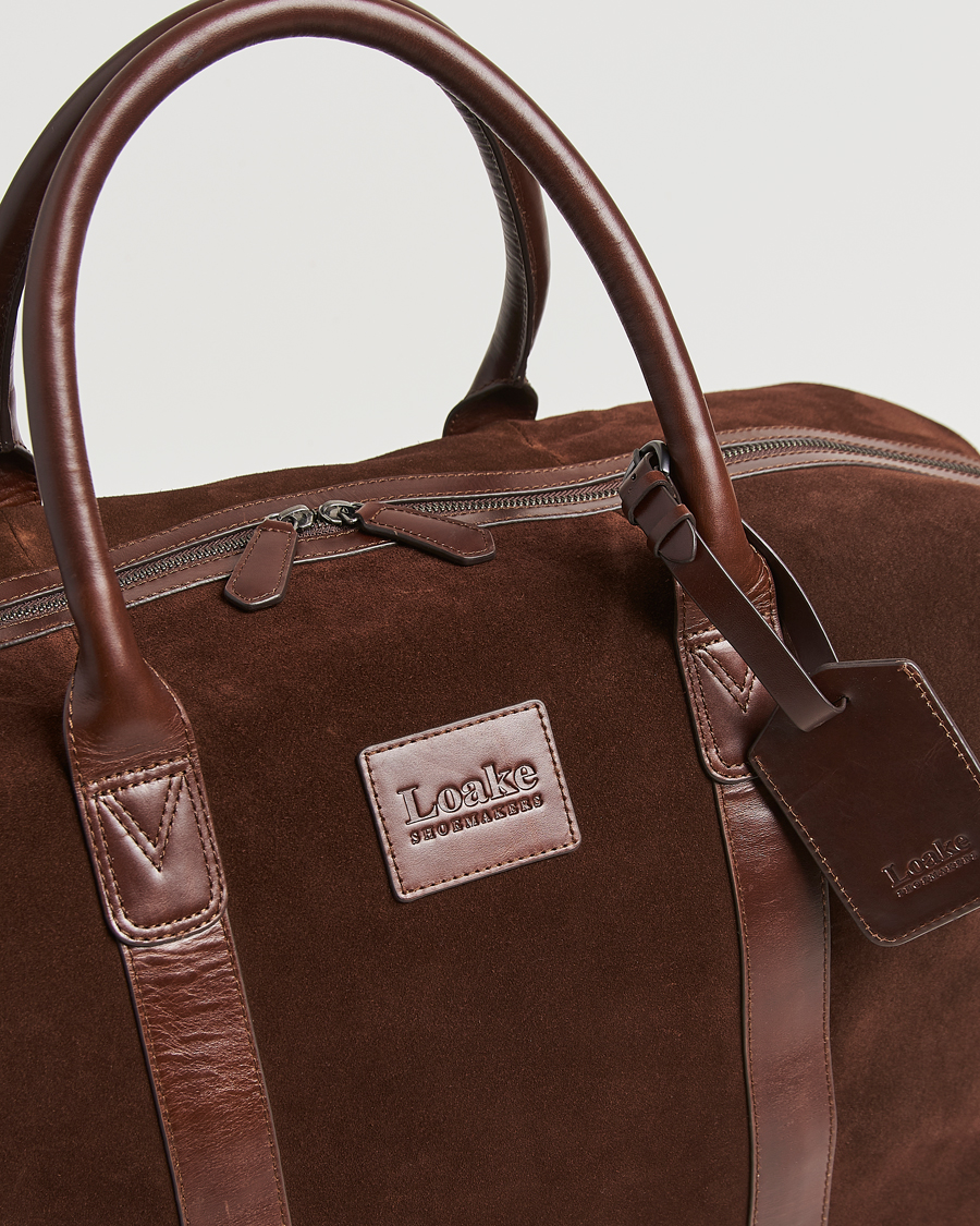 Heren | Tassen | Loake Shoemakers | Balmoral Suede Weekendbag Polo