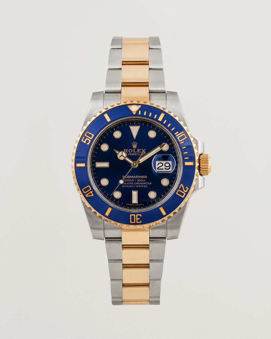 Heren | Rolex Pre-Owned Submariner Date G/S 116613 Silver | Rolex Pre-Owned | Submariner Date G/S 116613 Silver
