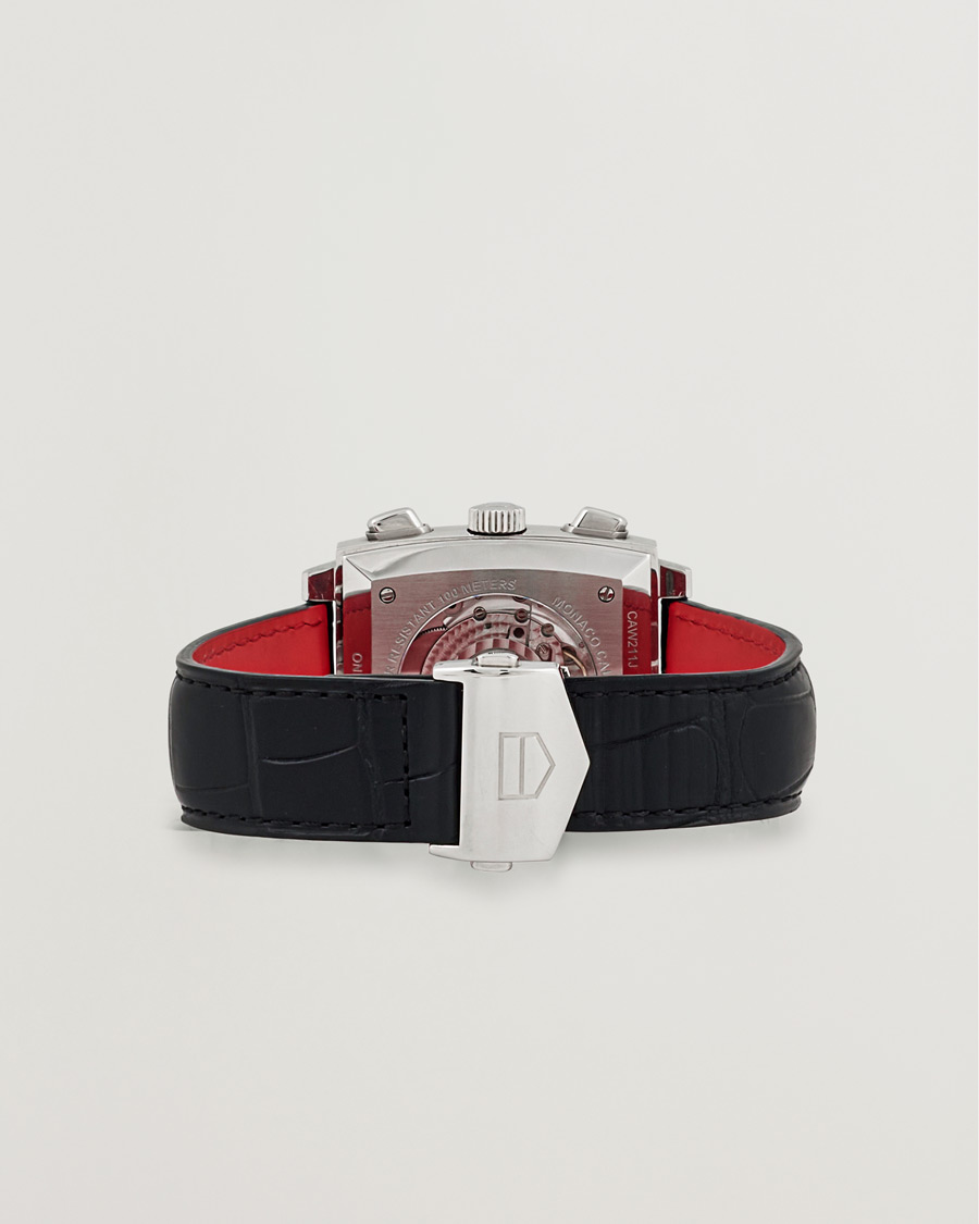 Heren | Tag Heuer Pre-Owned Monaco Final Edition Silver | Tag Heuer Pre-Owned | Monaco Final Edition Silver