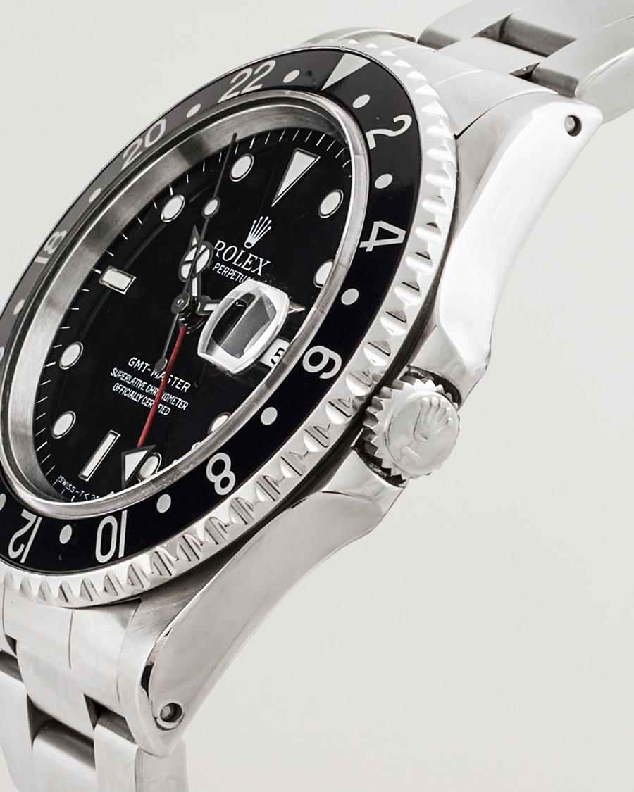 Heren | Rolex Pre-Owned Gmt-Master 16700 Silver | Rolex Pre-Owned | Gmt-Master 16700 Silver