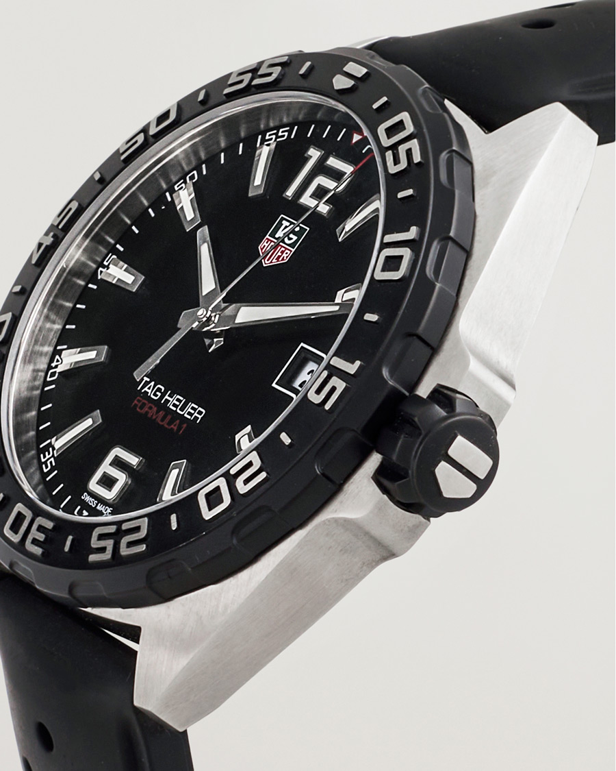 Heren | Tag Heuer Pre-Owned Formula 1 WAZ1110 Silver | Tag Heuer Pre-Owned | Formula 1 WAZ1110 Silver