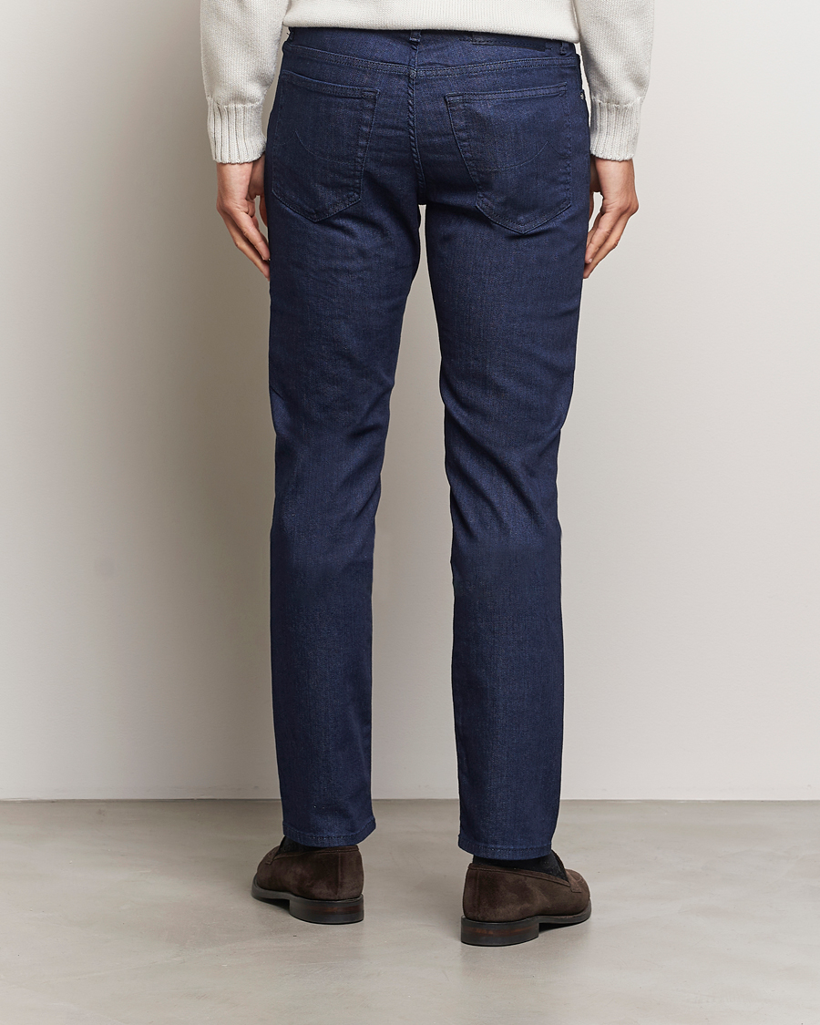 Heren | Jeans | Jacob Cohën | Bard 688 Slim Fit Stretch Jeans Dark Tonal Wash