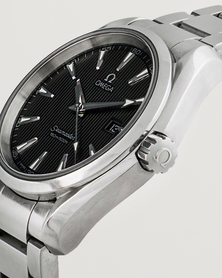 Heren | Omega Pre-Owned Seamaster Aqua Terra Silver | Omega Pre-Owned | Seamaster Aqua Terra Silver