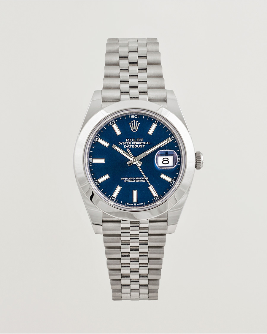 Heren | Rolex Pre-Owned Datejust 41 Silver | Rolex Pre-Owned | Datejust 41 Silver