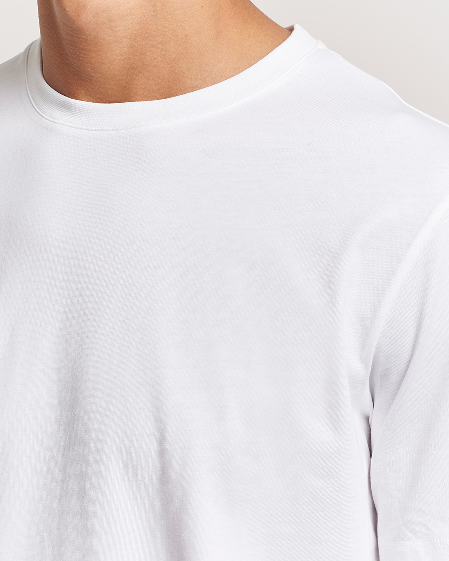 Heren | T-shirts | A Day's March | Midweight T-Shirt White