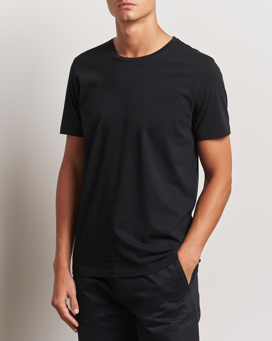 Heren | T-shirts | A Day's March | Lightweight T-Shirt Black