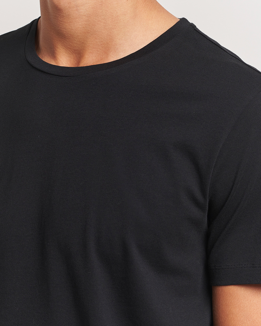 Heren | T-shirts | A Day's March | Lightweight T-Shirt Black
