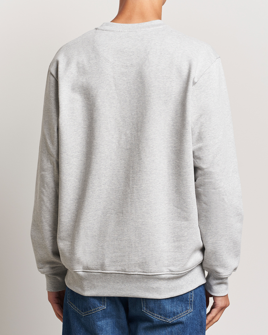 Heren | Truien | A Day's March | Etienne Sweatshirt Grey Melange