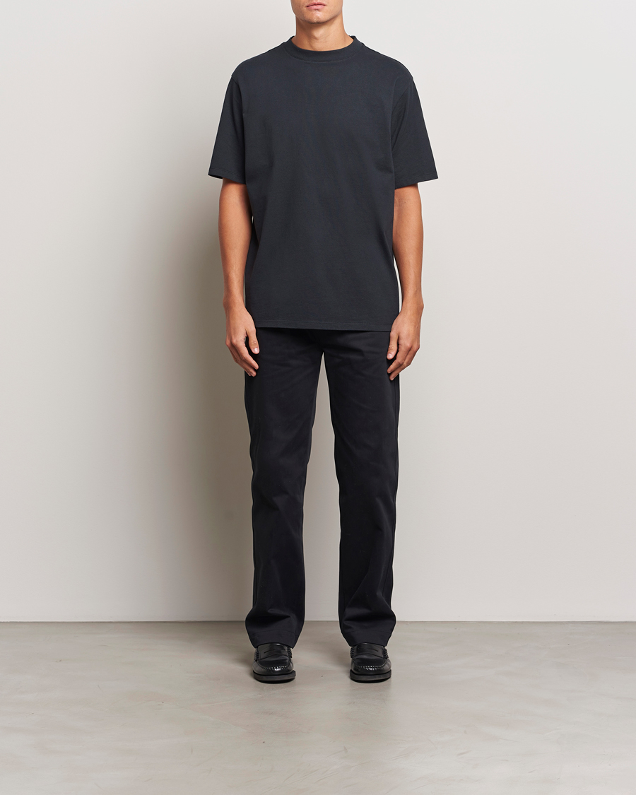 Heren | T-shirts | A Day's March | Tron Relaxed T-Shirt Black