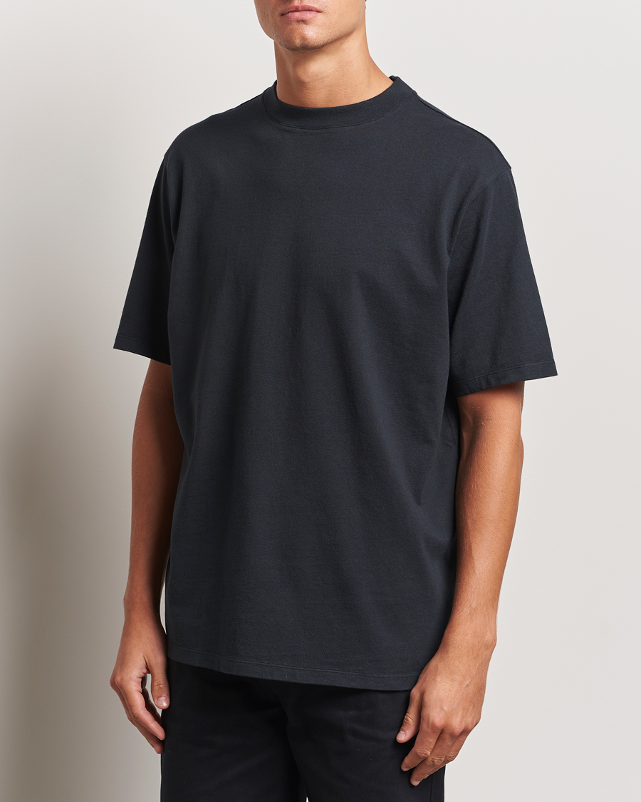 Heren | T-shirts | A Day's March | Tron Relaxed T-Shirt Black
