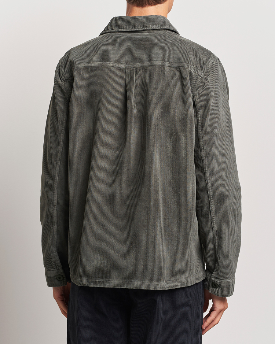 Heren | Overhemden | A Day's March | Telford Corduroy Overshirt Olive