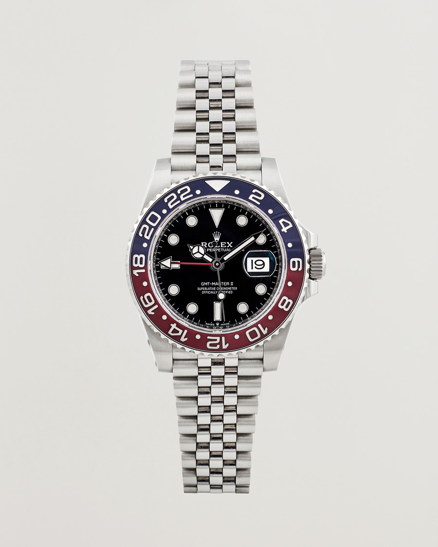 Heren | Rolex Pre-Owned GMT-MASTER II Silver | Rolex Pre-Owned | GMT-MASTER II Silver