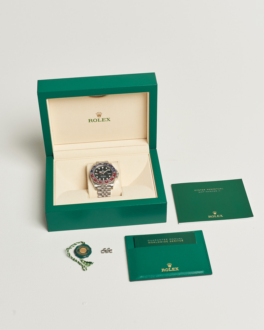 Heren | Rolex Pre-Owned GMT-MASTER II Silver | Rolex Pre-Owned | GMT-MASTER II Silver
