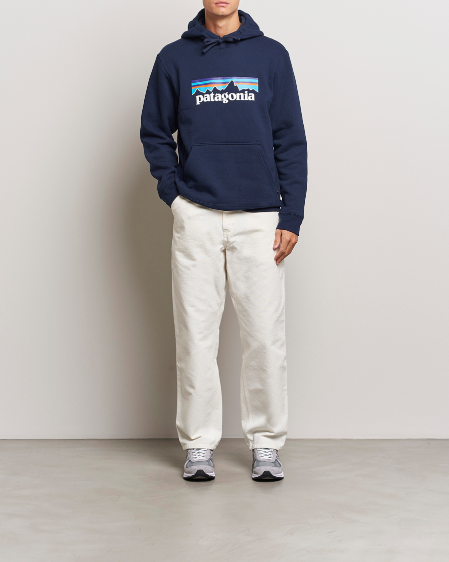 Heren | Truien | Patagonia | P-6 Logo Uprisal Hoody New Navy